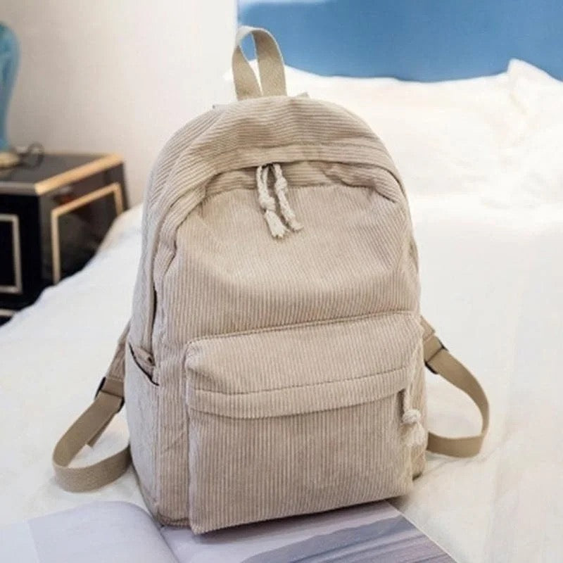 Corduroy bookbag sale